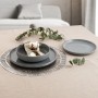 Assiette à dessert Quid Duna Gris Céramique 20 x 2,5 cm (12 Unités)