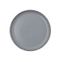 Assiette à dessert Quid Duna Gris Céramique 20 x 2,5 cm (12 Unités)