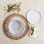 Assiette à dessert Bidasoa Moana Gris Céramique Ø 21,5 cm (12 Unités)