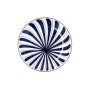 Dessert dish Bidasoa Oceanika Blue Ceramic Ø 19 cm (12 Units)
