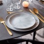 Assiette à dessert Luminarc Diwali Granit Marb Bicolore verre Ø 19 cm (24 Unités)