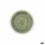 Dessert dish Quid Calypso Green Ceramic Ø 19 cm (12 Units)