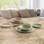 Dessert dish Quid Calypso Green Ceramic Ø 19 cm (12 Units)