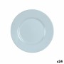 Dessert dish Luminarc Plumi Paradise Blue Glass Ø 19 cm (24 Units)