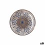 Assiette à dessert Bidasoa Deneb Hydrozero Marron Céramique Ø 21 cm (6 Unités)