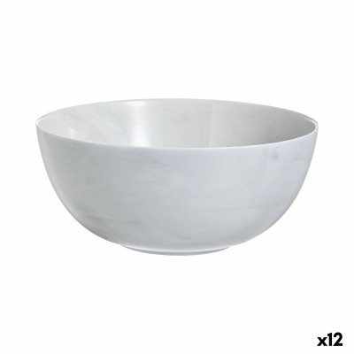 Saladier Luminarc Diwali Granit Marb Bicolore verre Ø 21 cm (12 Unités)