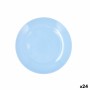 Assiette à dessert Luminarc Apy Paradise Bleu verre Ø 18 cm (24 Unités)