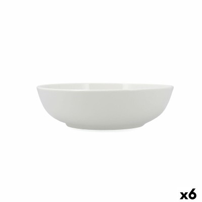 Saladier Bidasoa Serenity Hydrozero Blanc Céramique Ø 23 cm (6 Unités)