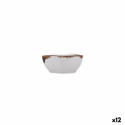 Bol pour Apéritifs Bidasoa Orion Hydrozero Blanc Céramique 8 x 8,5 cm (12 Unités)