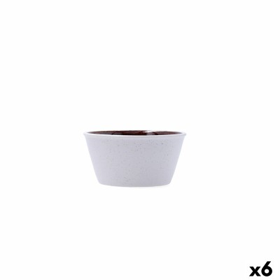 Bol pour Apéritifs Bidasoa Elite Marron Céramique 10,5 X 5,5 CM (6 Unités)