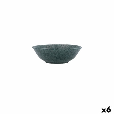 Bol pour Apéritifs Bidasoa Element Hydrozero Bleu Céramique (6 Unités)