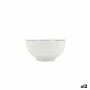Snack Bowl Quid Gastro Black White Black Ceramic (12 Units)