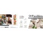 Snack Bowl Quid Gastro Black White Black Ceramic (12 Units)