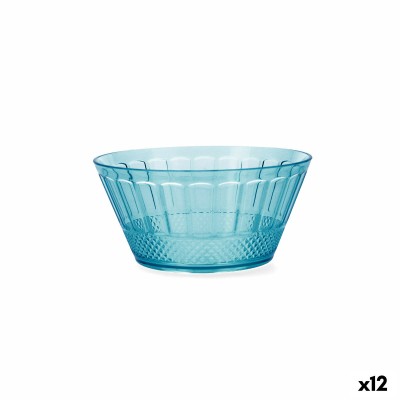 Bol pour Apéritifs Quid Gaia Turquoise Plastique (12 Unités)