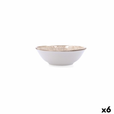Bol pour Apéritifs Bidasoa Deneb Hydrozero Marron Céramique (6 Unités)