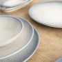 Bol pour Apéritifs Bidasoa Lea Hydrozero Blanc Céramique (6 Unités)