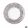 Assiette à pâtes Bidasoa Deneb Hydrozero Marron Céramique Ø 26 cm Risotto (6 Unités)