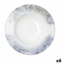 Assiette à pâtes Bidasoa Polaris Hydrozero Beige Céramique Ø 30 cm (6 Unités)