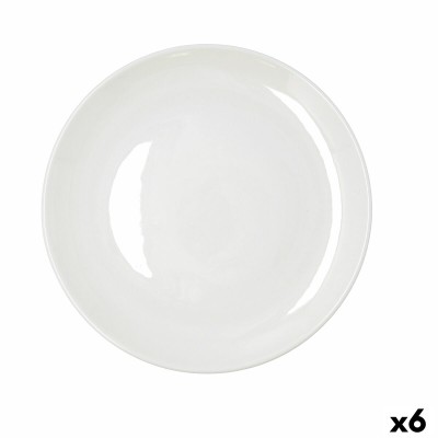 Assiette plate Bidasoa Harmony Hydrozero Blanc Céramique Ø 27 cm (6 Unités)