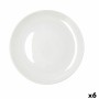 Assiette plate Bidasoa Harmony Hydrozero Blanc Céramique Ø 27 cm (6 Unités)
