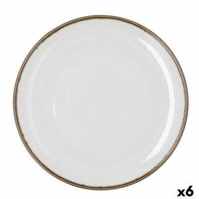 Plat pour pizza Bidasoa Orion Hydrozero Blanc Céramique Ø 30 cm (6 Unités)