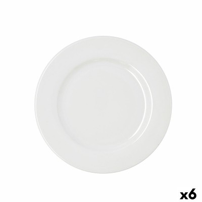 Assiette plate Bidasoa Serenity Hydrozero Blanc Céramique Ø 25 cm (6 Unités)