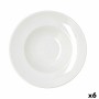 Assiette à pâtes Bidasoa Harmony Hydrozero Blanc Céramique Ø 27 cm (6 Unités)