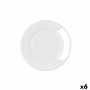 Assiette plate Bidasoa Serenity Hydrozero Blanc Céramique Ø 21 cm (6 Unités)