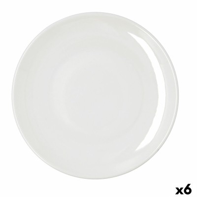 Assiette plate Bidasoa Harmony Hydrozero Blanc Céramique Ø 30 cm (6 Unités)