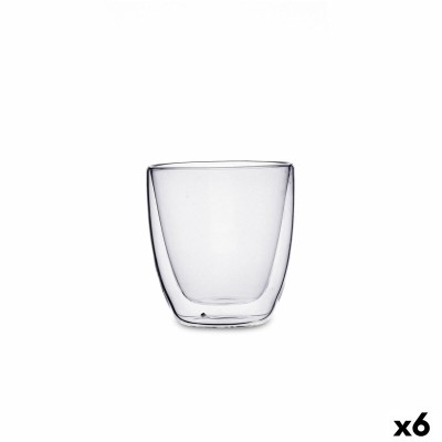 Verre Quid Serenia Transparent verre 200 ml Capuccino (6 Unités)
