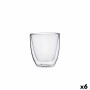 Verre Quid Serenia Transparent verre 200 ml Capuccino (6 Unités)