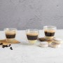 Verre Quid Serenia Transparent verre 200 ml Capuccino (6 Unités)
