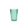 Verre d'eau Quid Iris Vert Plastique 400 ml (12 Unités)