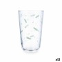 Verre d'eau Quid Velvet Vert verre 400 ml (12 Unités)