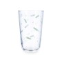 Verre d'eau Quid Velvet Vert verre 400 ml (12 Unités)