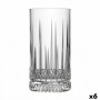 Verre Quid Style Transparent verre Rayures 460 ml (6 Unités)