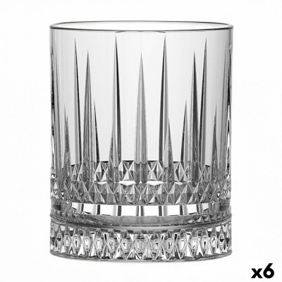 Verre Quid Style Transparent verre Rayures 370 ml (6 Unités)