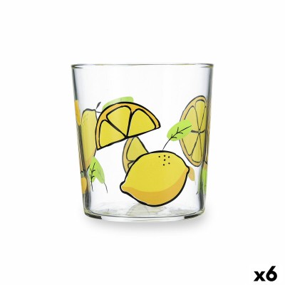 Verre d'eau Luminarc Limones Multicouleur verre Citron 360 ml (6 Unités)