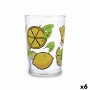 Verre d'eau Luminarc Limones Multicouleur verre Citron 500 ml (6 Unités)