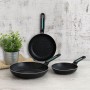 Poêle Quid Oasis Noir Métal Ø 26 cm (5 Unités)