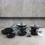 Poêle Quid Confort Bleu Métal Ø 28 cm (6 Unités)