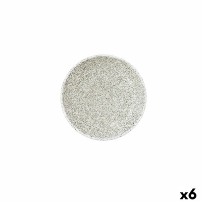 Assiette Bidasoa Element Hydrozero Beige Céramique Ø 15 cm Pain (6 Unités)