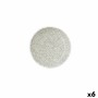 Assiette Bidasoa Element Hydrozero Beige Céramique Ø 15 cm Pain (6 Unités)