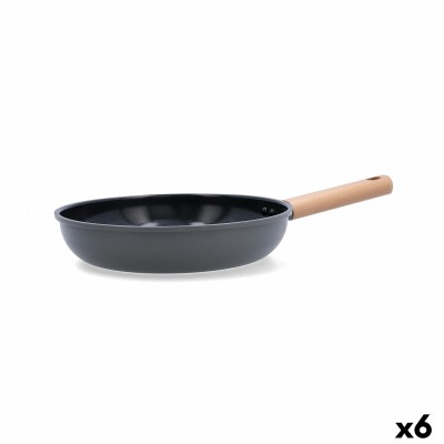 Poêle Bidasoa Mia Gris Métal Ø 24 cm (6 Unités)