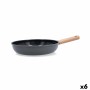 Poêle Bidasoa Mia Gris Métal Ø 24 cm (6 Unités)