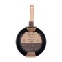 Poêle Bidasoa Mia Gris Métal Ø 24 cm (6 Unités)