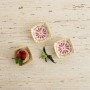 Assiette Quid Velvet Rose Céramique 9,6 x 9,6 cm (24 Unités)