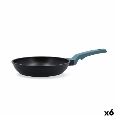 Poêle Quid Confort Bleu Métal Ø 24 cm (6 Unités)