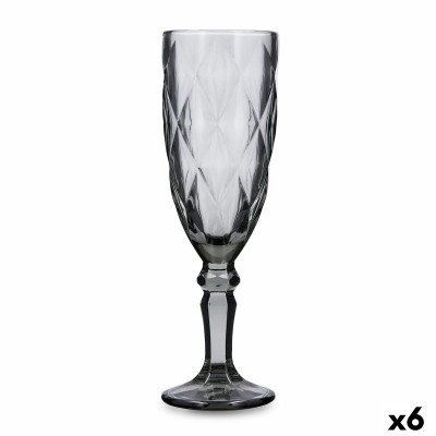 Champagne glass Quid Maia Blue Glass 165 ml (6 Units)