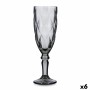 Coupe de champagne Quid Maia Bleu verre 165 ml (6 Unités)